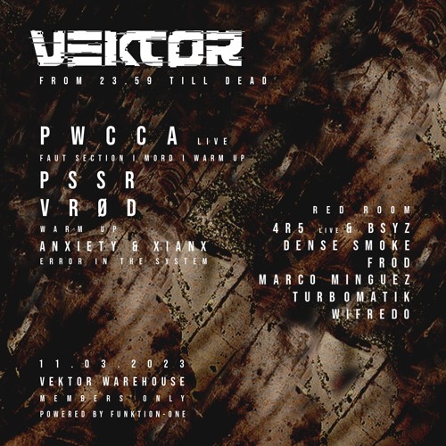 Vektor Warehouse · PWCCA [Faut Section I Mord I Warm-Up] 11.03.2023