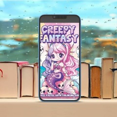 Creepy Fantasy Kawaii Pastel Goth Coloring Book: Cute and Creepy Horror Gothic Coloring Pages f