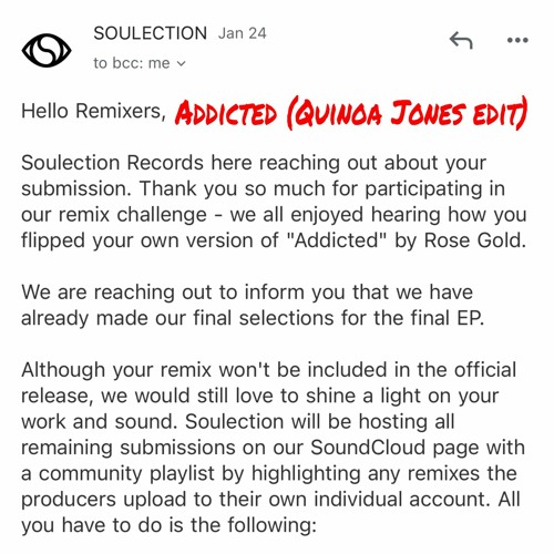 Addicted (Quinoa Jones Edit)