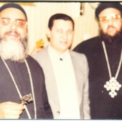 Fraction for St. Mary and the Angels : Fr. Sawirus Morcos, Fr. Yassa Rizk, and Mlm Ibrahim Ayad