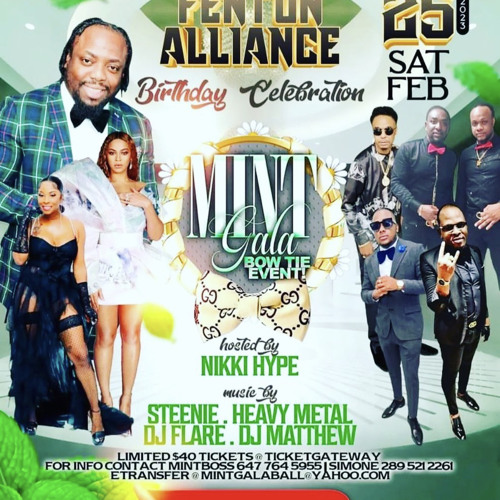 MINT GALA 2023 - STEENIE/HEAVY METAL/FLARE/DJ MATTHEW @NOOR CONVENTION CENTRE, BRAMPTON 2/25/23