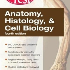 Download pdf Anatomy, Histology, & Cell Biology: PreTest Self-Assessment & Review, Fourth Edition (P