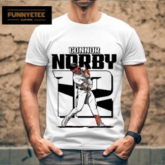 Connor Norby #12 Player Baltimore Orioles Shirt
