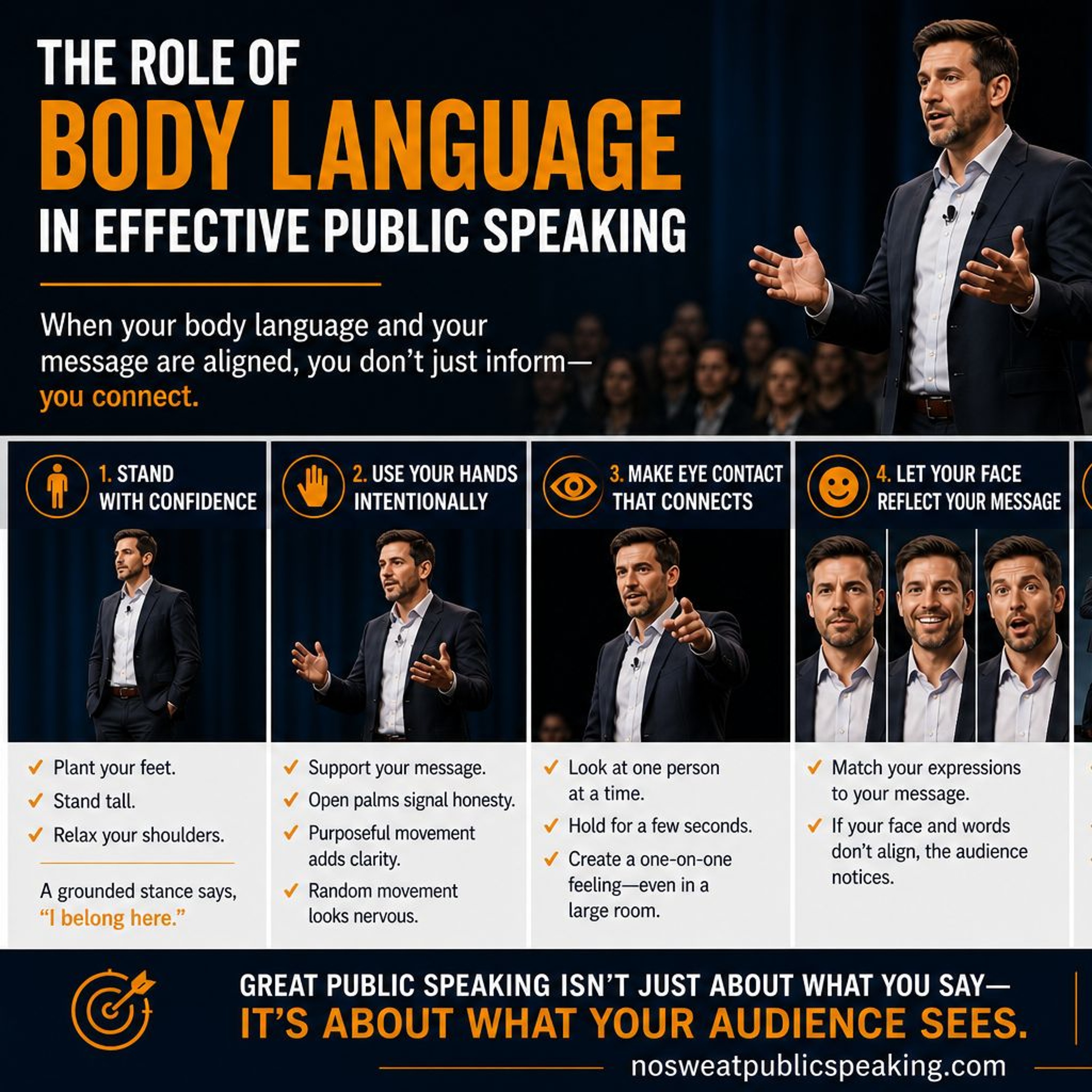 The Role of Body Language in Effective Public Speaking