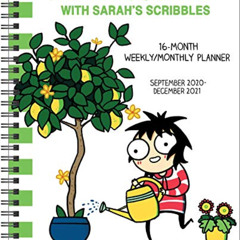 FREE KINDLE 📫 Sarah's Scribbles 16-Month 2020-2021 Weekly/Monthly Planner Calendar: