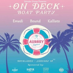 Kallisto Live @ On Deck Boat Party