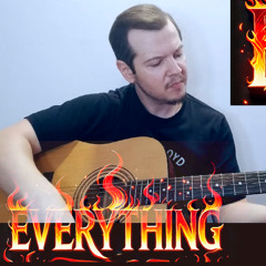 Acoustic Guitar Vocal Cover - Everything Burns - Fantastic 4 (2005) OST