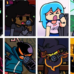 Neonight Nerves Remix but every Opponent's turn a Different Character Sings