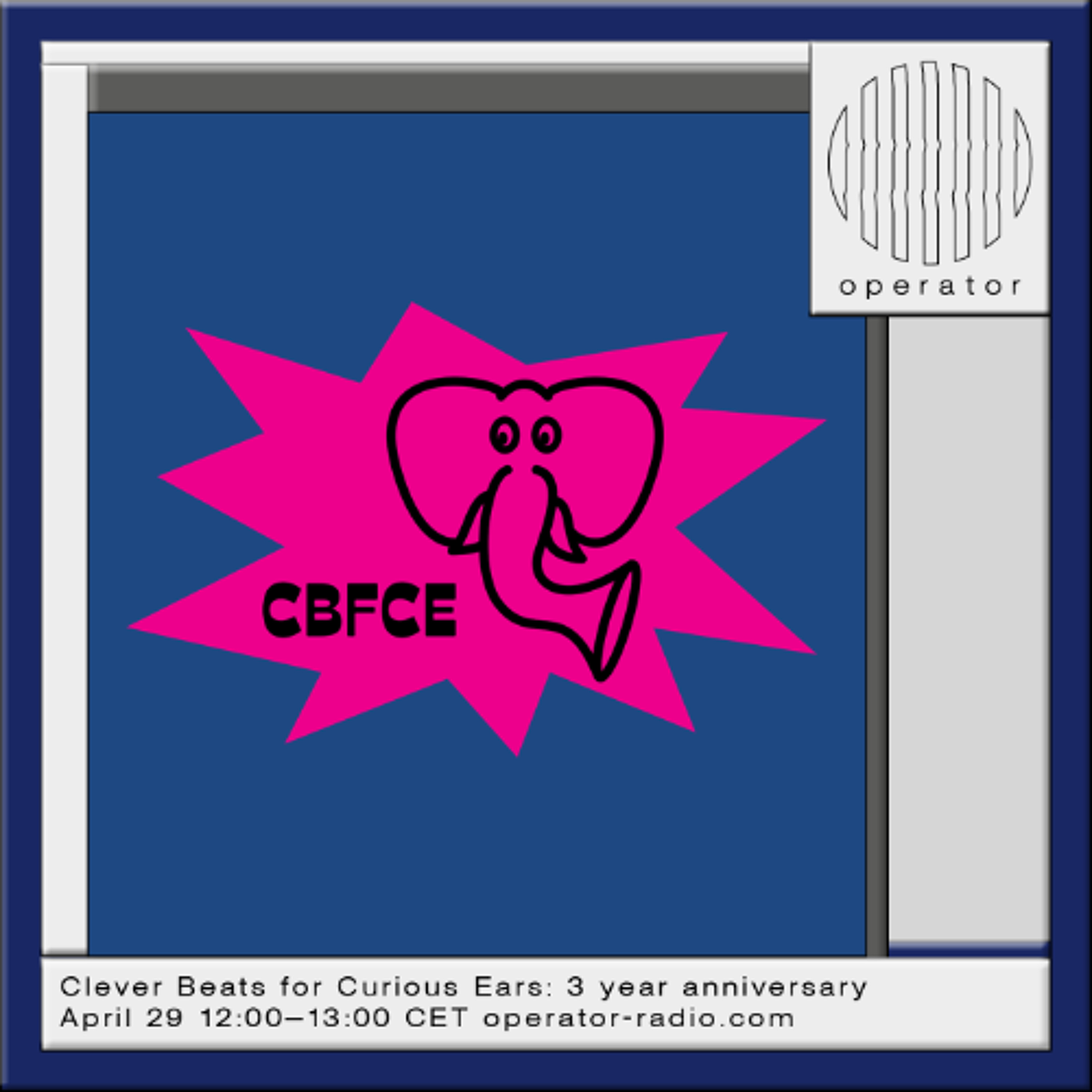 Clever Beats for Curious Ears- 3 year anniversary - 29th April 2026 episode artwork