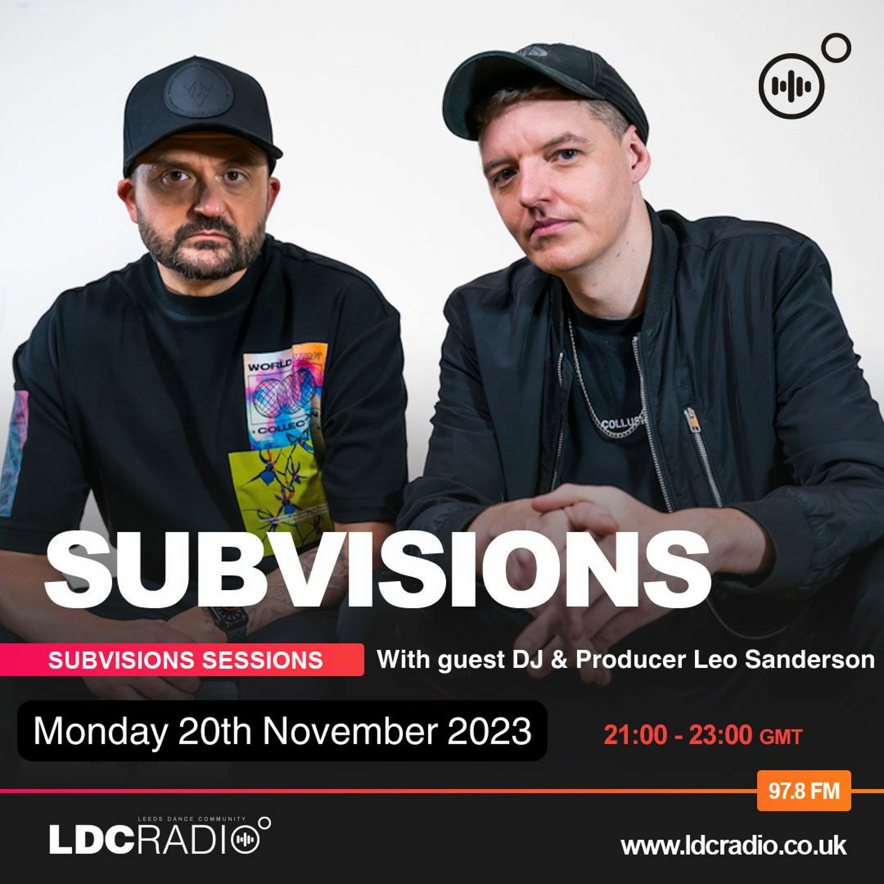 LDC Radio 20NOV2023 - House & Hard House with special guest Leo Sanderson episode artwork