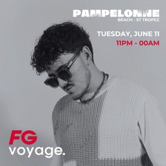 Nic Saelli on Radio FG from Pampelonne Beach (St-Tropez) 11/06/24