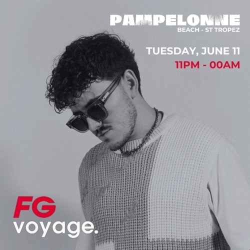 Nic Saelli on Radio FG from Pampelonne Beach (St-Tropez) 11/06/24