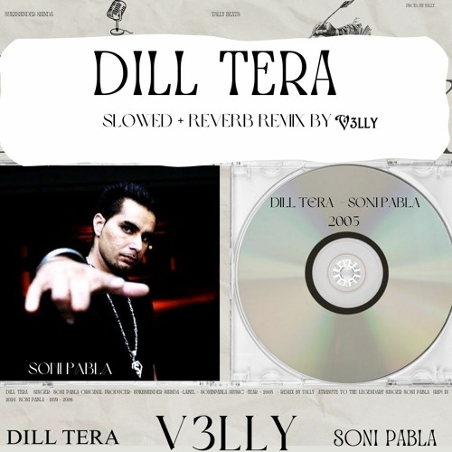 Dil Tera - Soni Pabla Slowed + Reverb Remix by V3LLY