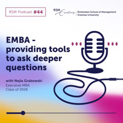 An Executive MBA – Providing tools  to ask deeper questions