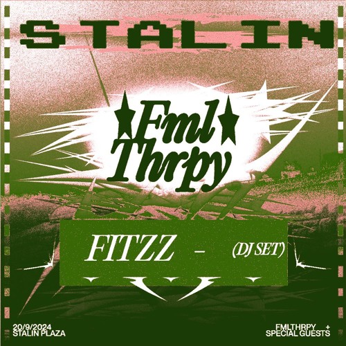 Fitzz DJ set | Live From FMLTHRPY Garage | Stalin 20/09/24 Warmup Edition