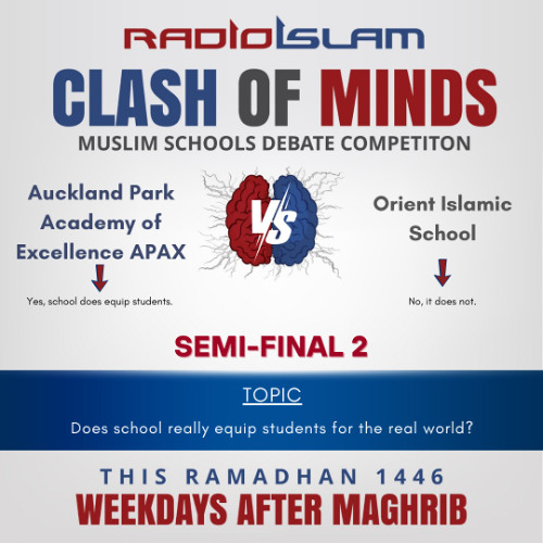 Semi Final 2 – Auckland Park Academy of Excellence vs Orient Islamic School
