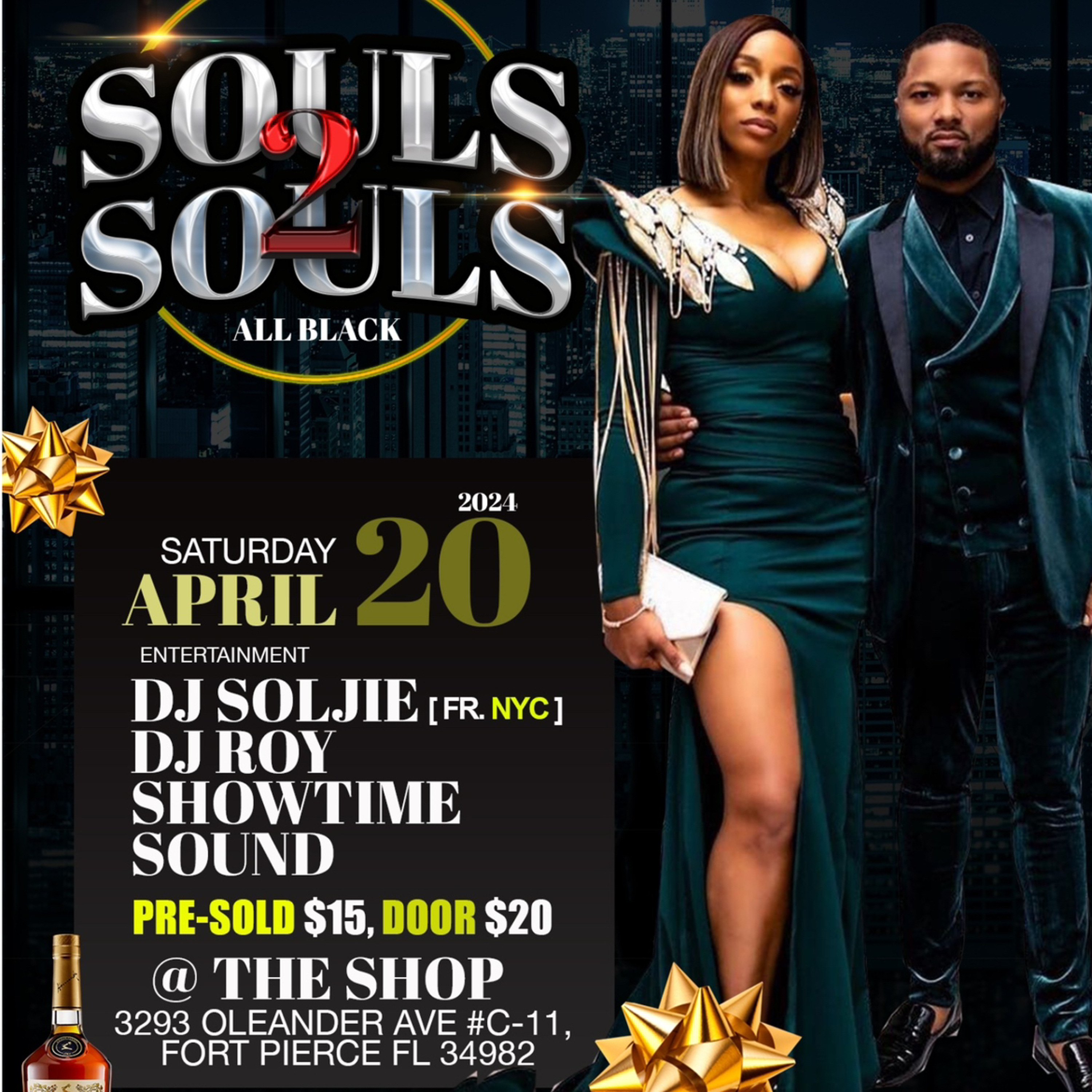 DJ ROY X DJ SOUJIE X SHOWTIME SOUND SOUL2SOULS 4.20.23 LIVE AUDIO