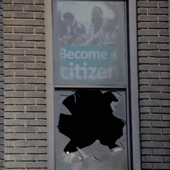 dj set from the floor on a friday night