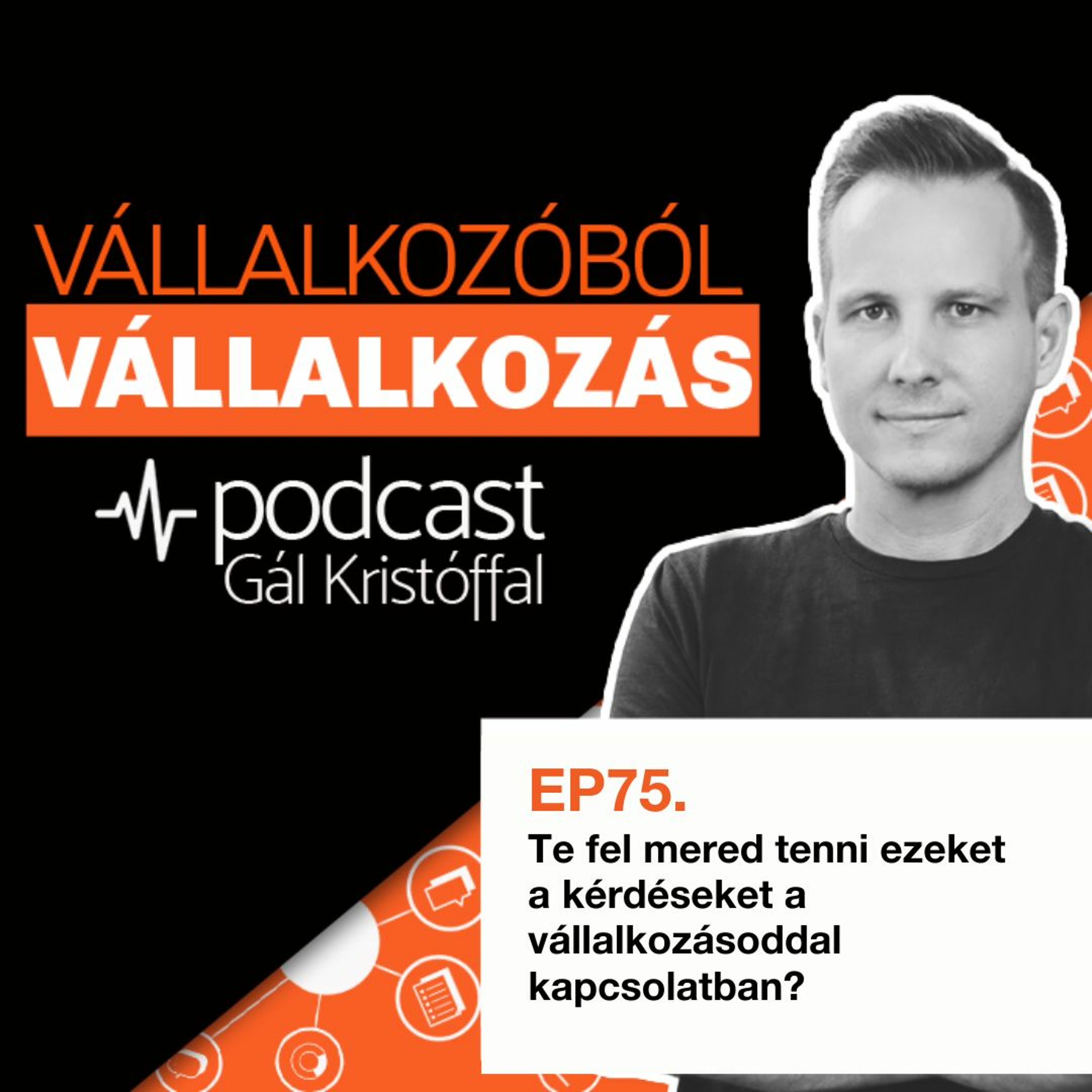 75. Te fel mered tenni ezeket a kérdéseket a vállalkozásoddal kapcsolatban?