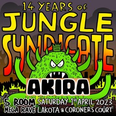 Akira @ 14 Years Of Jungle Syndicate, Lakota, Bristol 1-4-2023