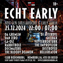 Gillbax @ ECHT EARLY (25-12-2024)