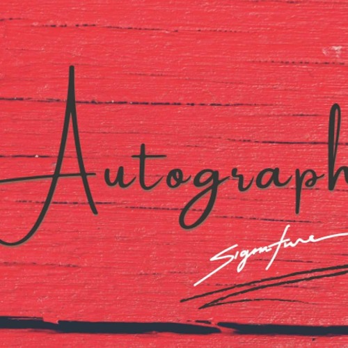 [PDF READ ONLINE] Autograph signature: Signatures Blank Scrapbook, Memorabilia A