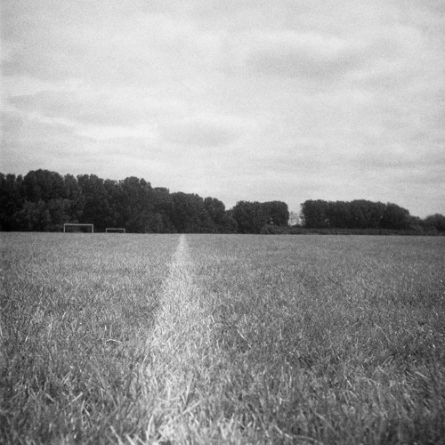 Walking Across A Frozen Field