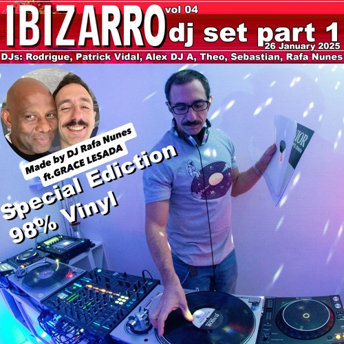 IbizaRRO vol 4 part 1 - Jan 2025 - Special Ediction 98% Vinyl with DJ Rafa Nunes ft. Grace Lesada