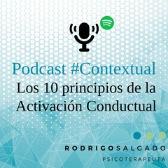 Contextual: Los 10 Principios de la Activación Conductual