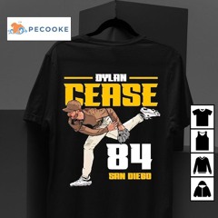 Dylan Cease 84 San Diego Padres Baseball Cartoon Shirt