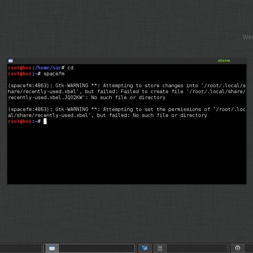 Stream Linux GtkWARNING ** Attempting To Set The Permissions Of