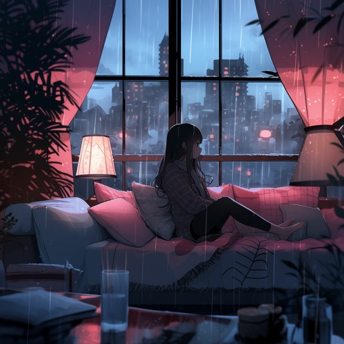 cold rain outside, but i'm in my warm room