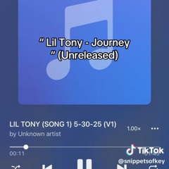 Lil Tony - Life Of A Real Nigga (Unreleased Snippet)