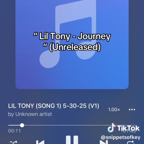 Lil Tony - Life Of A Real Nigga (Unreleased Snippet)