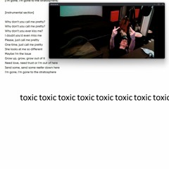 toxic w/ mya (extended)