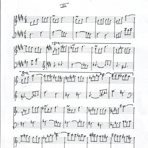 Klaviersonate III