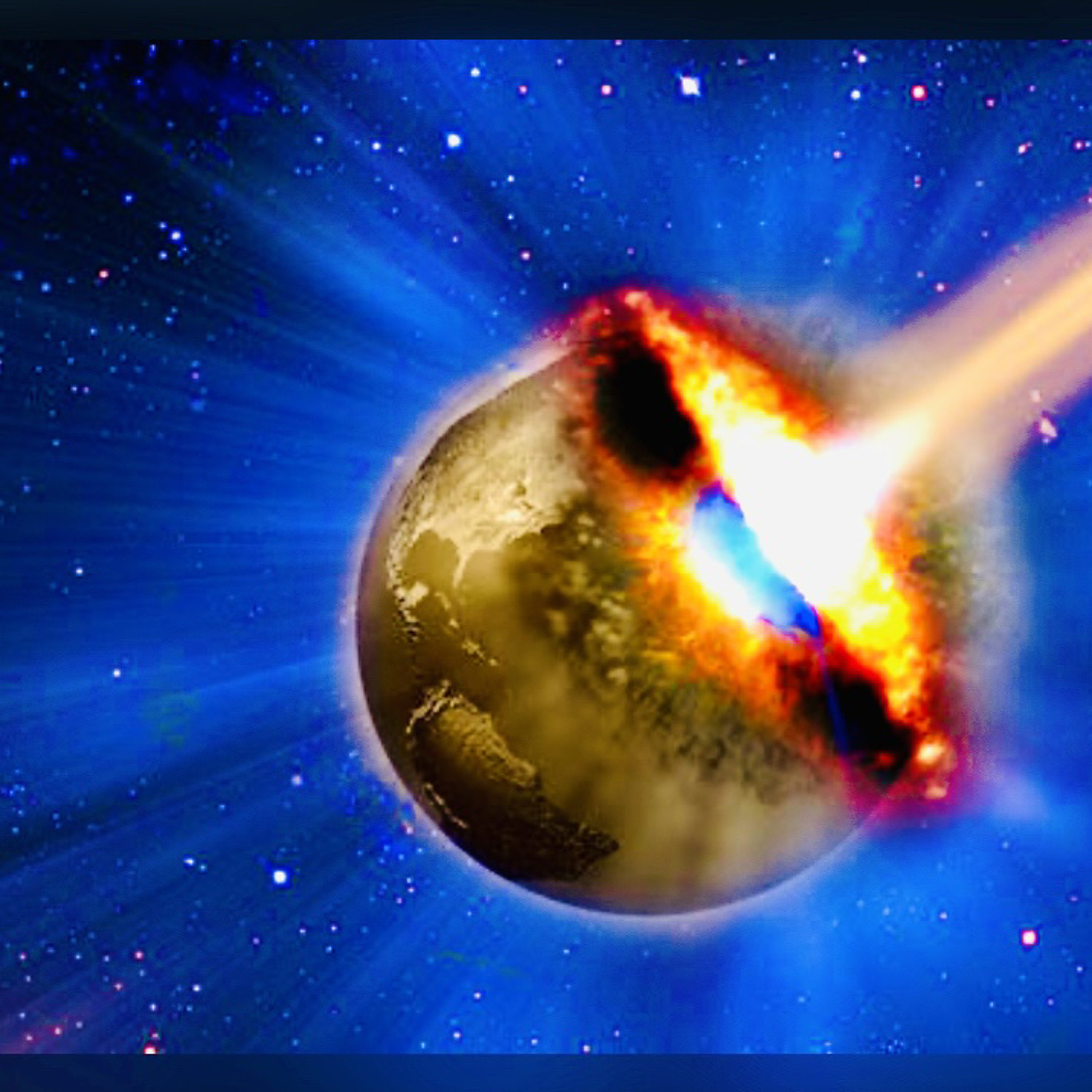 I hope the comet is a direct hit