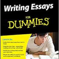 [GET] EPUB ✔️ Writing Essays For Dummies by Mary Page,Carrie Winstanley [EPUB KINDLE