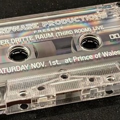 HARDWARE PRODUCTIONS presents DER DRITTE RAUM live! @ Prince Of Wales, Sydney - late 90s