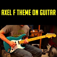 Beverly Hills Cop - Axel F Theme - Electric Guitar Cover (Harold Faltermeyer)