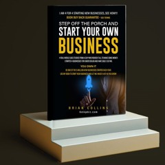 Step Off The Porch And Start Your Own Business- Brian Collins Venture 4 Fixed