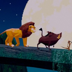 Hakuna Matata 8 bit cover