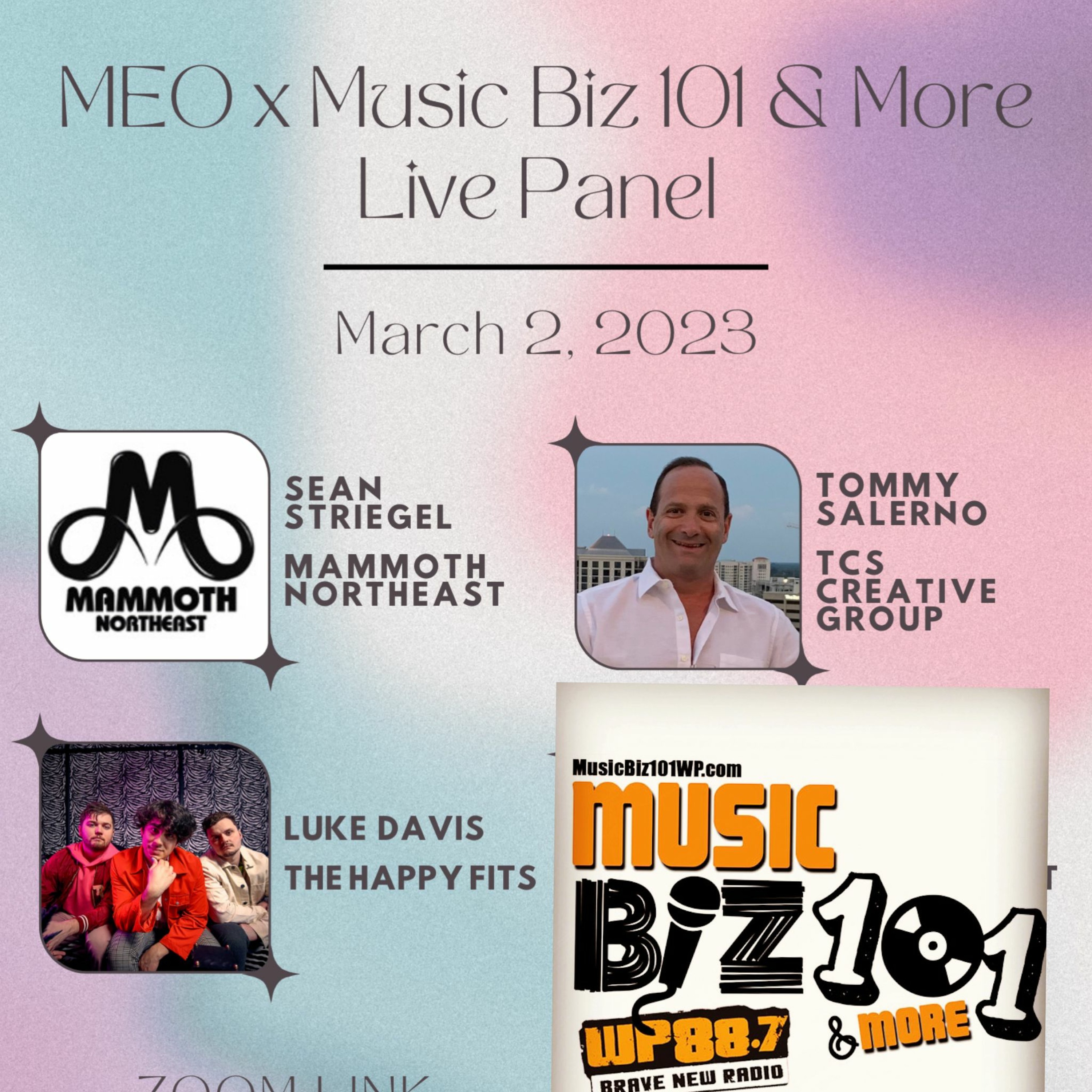 Live - The Drummer, The Manager & The Promoter - Music Biz 101 & More Podcast