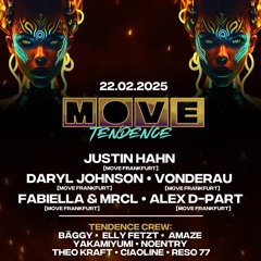 MOVE TENDENCE Tanzhaus West ( Dora ) Tech - House Live Set