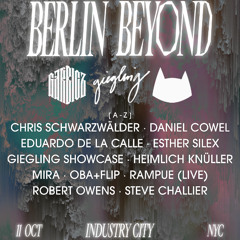 steve challier @ berlin beyond NEW YORK CITY _ 11th october 2025