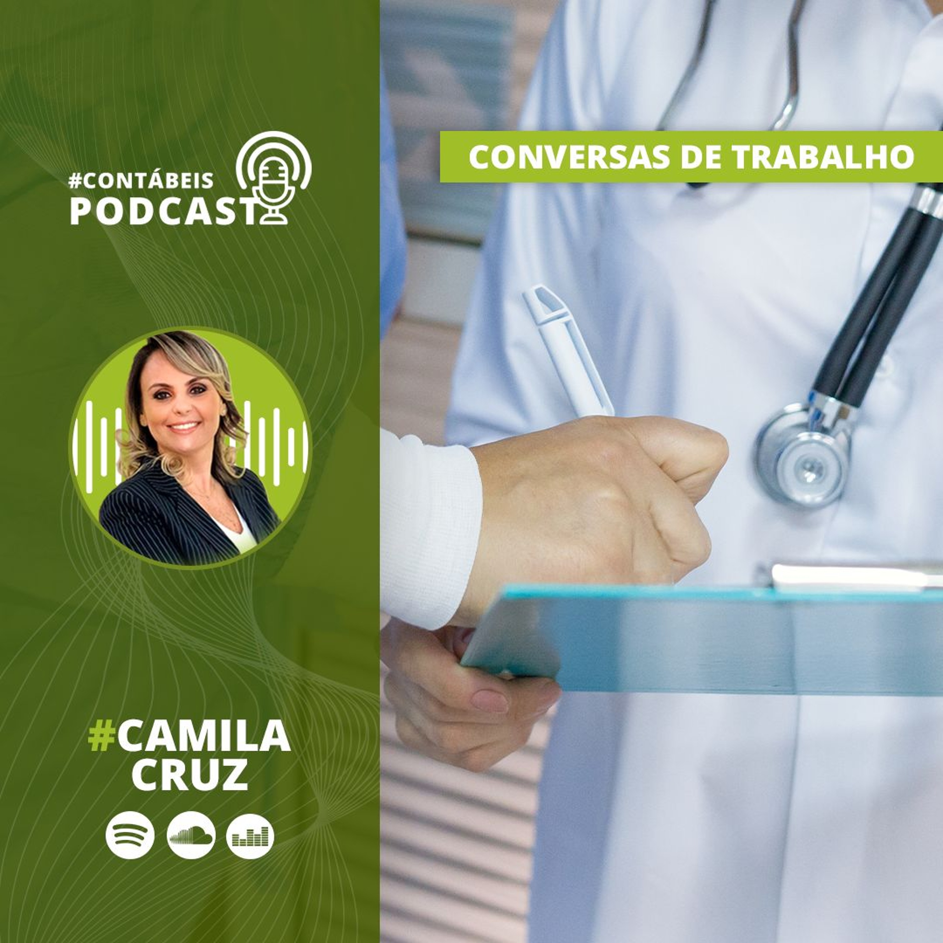 Conversas de Trabalho 210: Nova plataforma para emissão e validação de atestados médicos episode artwork