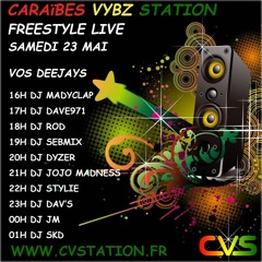 DJSEBMIX FREESTYLE DU SAMEDI 23 MAI 2020 SUR CARAIBES VYBZ STATION