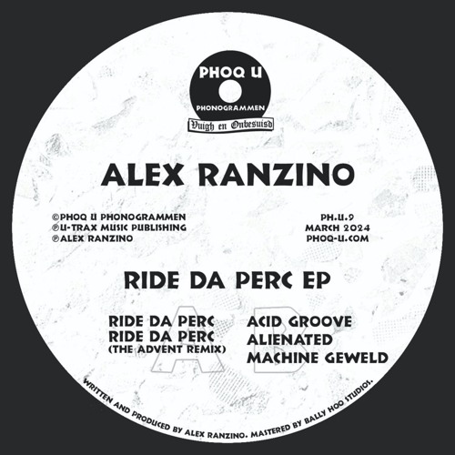 PREMIERE: Alex Ranzino - Alienated [PH.U.9]