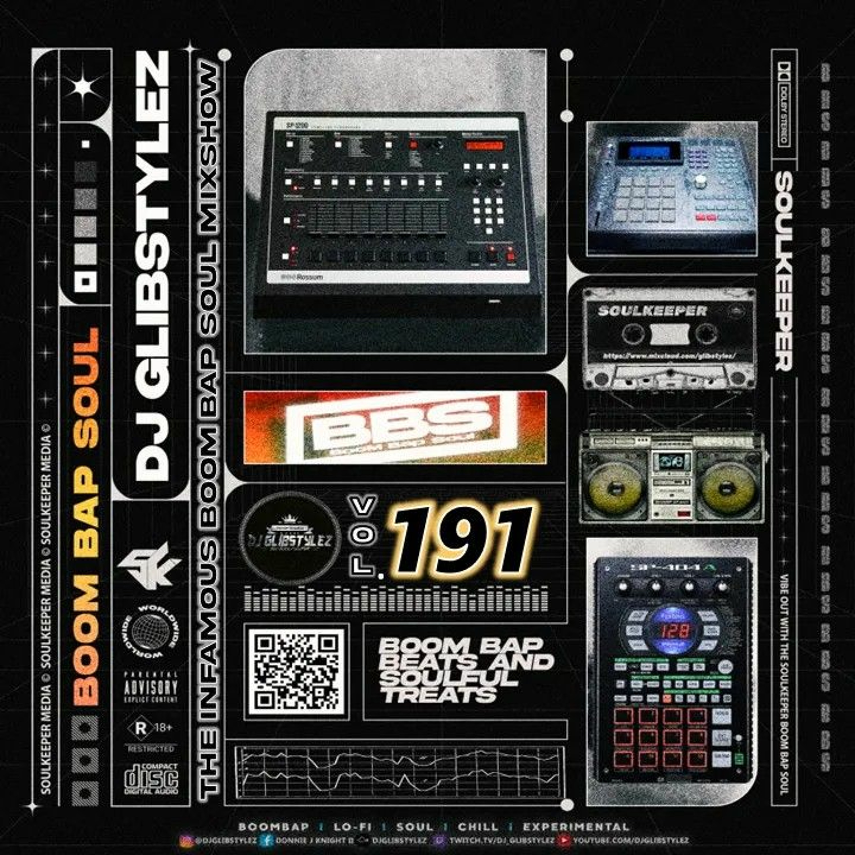 DJ GlibStylez - The INFAMOUS Boom Bap Soul Mixshow Vol.191