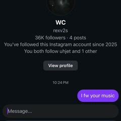 I tried to message  Rex but he ain’t respond